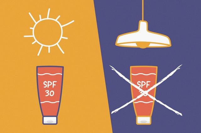 Wie schlimm ist es wirklich, keinen Sonnenschutz in Innenräumen zu tragen? Wie schlimm ist es wirklich, keinen Sonnenschutz in Innenräumen zu tragen?