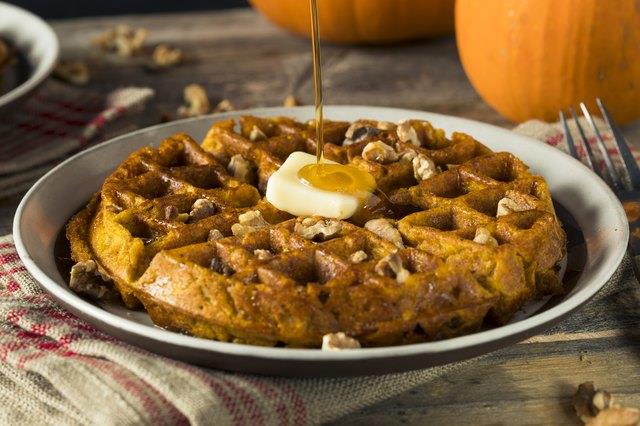 5 flauschige Frühstückswaffeln mit mehr Protein als ein Ei 5 flauschige Frühstückswaffeln mit mehr Protein als ein Ei
