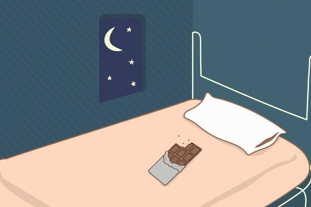 Betapa buruknya makan coklat sebelum tidur?