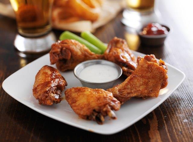 Nährwertangaben für Buffalo Wings Nährwertangaben für Buffalo Wings
