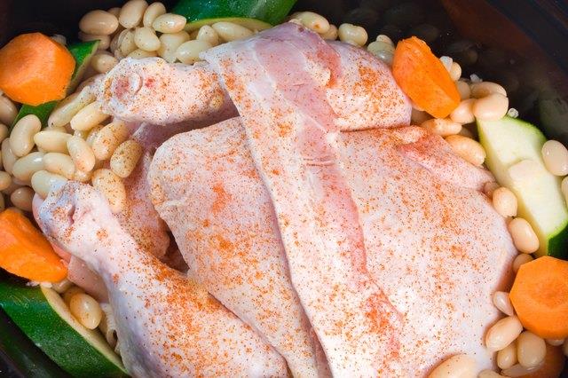 Cara Memasak Ayam & Veggies dalam Crock-Pot