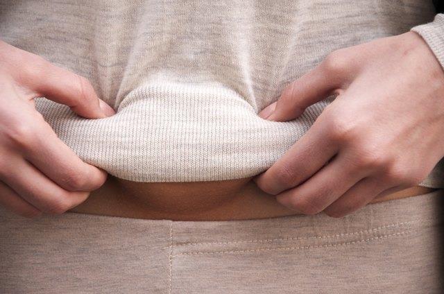 Gewichtszunahme im Magen bei Frauen Gewichtszunahme im Magen bei Frauen